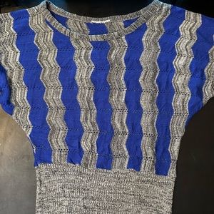 Sheer Crochet Style Dress Shirt